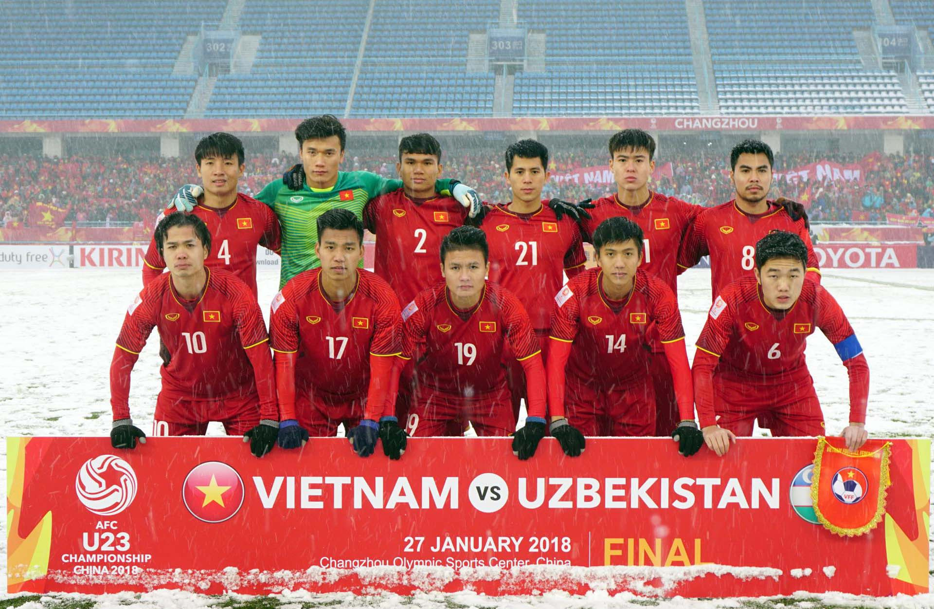 ĐT U23 Việt Nam tại VCK U23 châu Á. Ảnh: Tuấn Hữu