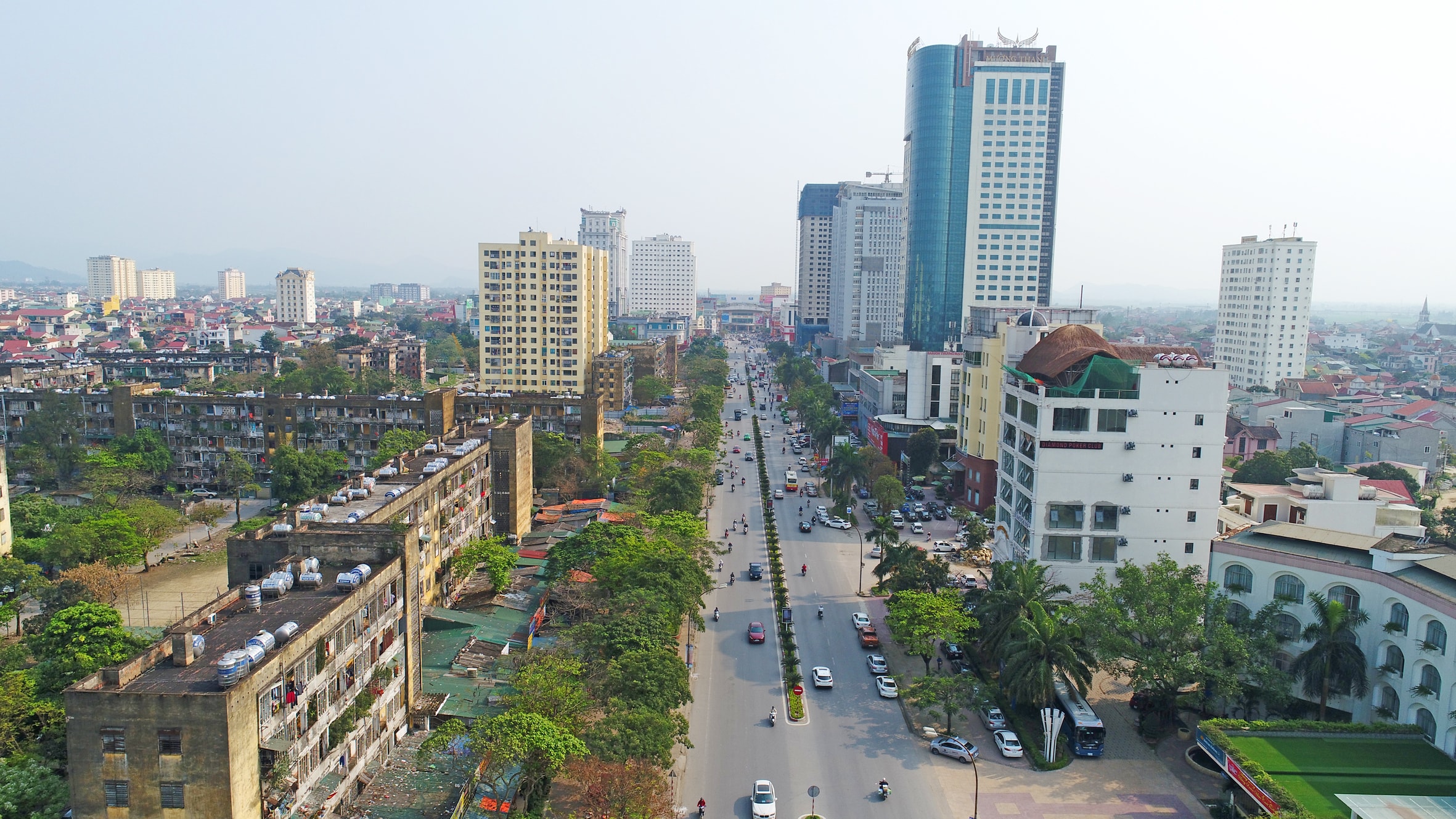 Thành phố vinh mảnh đất hấp dẫn các nhà đầu tư. Ảnh: C.L 