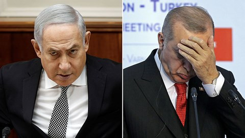 Thủ tướng Netanyahu và Tổng thống Erdogan đã lên tiếng chỉ trích nhau bằng những ngôn từ nặng nề.
