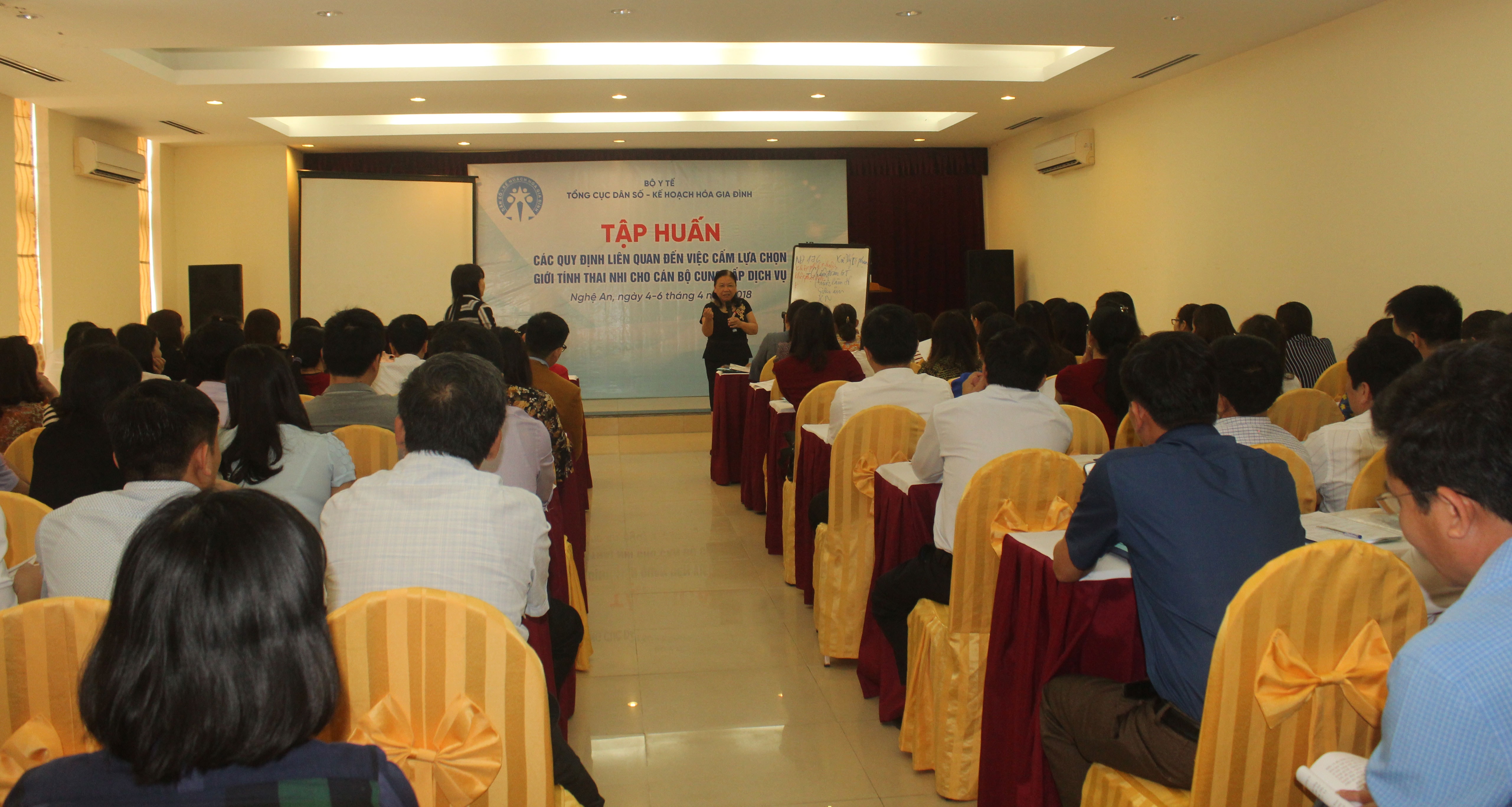 Toàn cảnh buổi tập huấn. Ảnh: 