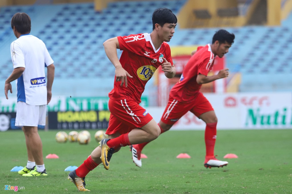 Xuan Truong, Cong Phuong tap kin truoc tran quyet dau voi CLB Ha Noi hinh anh 5