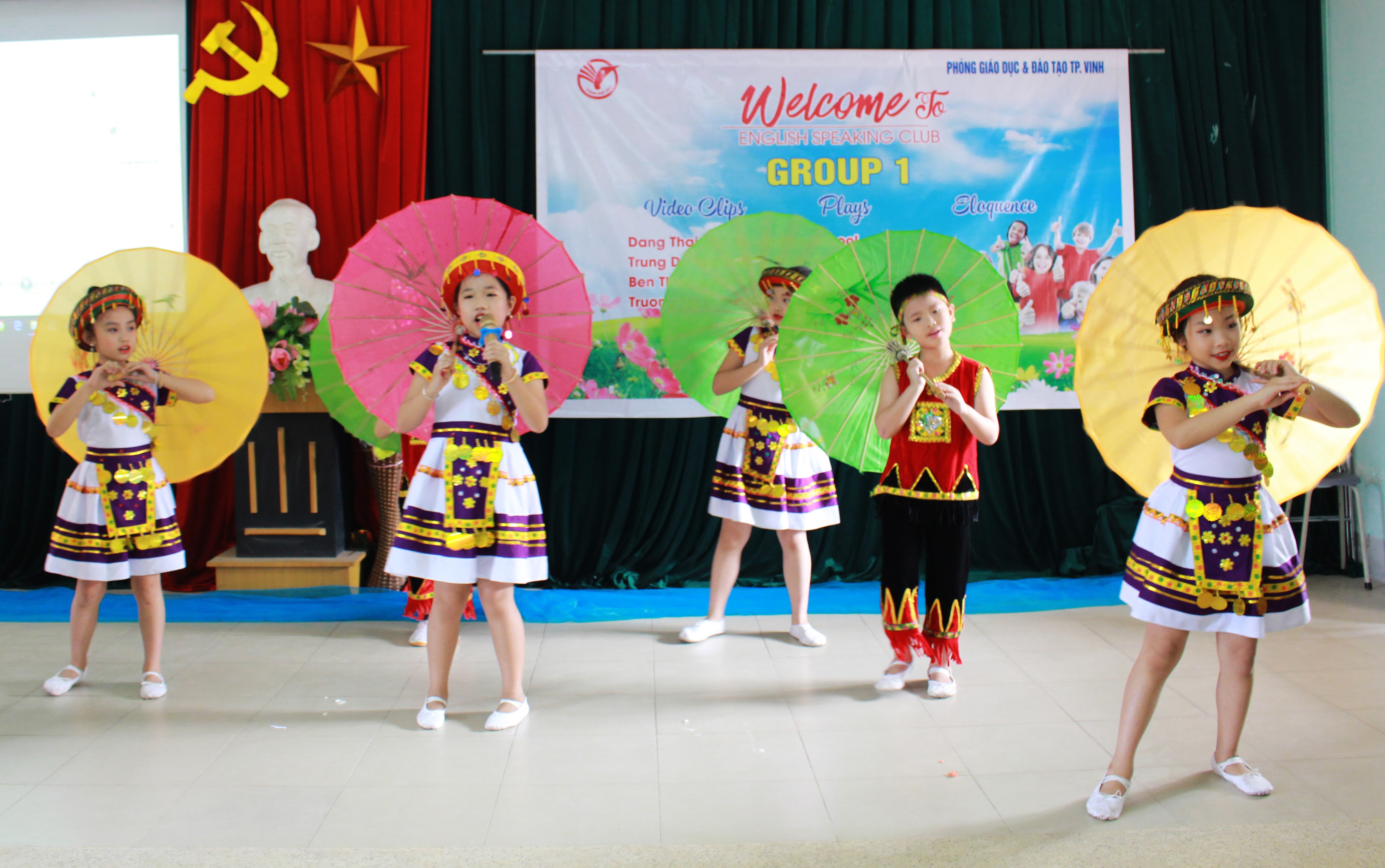 Phần thi Phụ trách Sao tài năng của các thí sinh. Ảnh: Phương Thúy