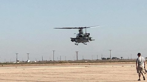 Căn cứ không hải quân El Centro của lực lượng thủy quân lục chiến Mỹ. 