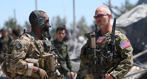 Quân đội Mỹ ở Syria.