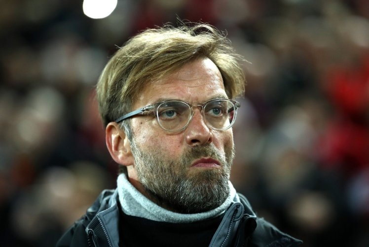 HLV Jurgen Klopp không tự tin vào lực lượng Liverpool cho trận lượt về. Ảnh: Getty