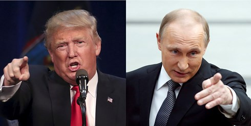 Tổng thống Mỹ Donald Trump xem xét áp đặt thêm lệnh trừng phạt đối với Nga. Ảnh: NYbooks.
