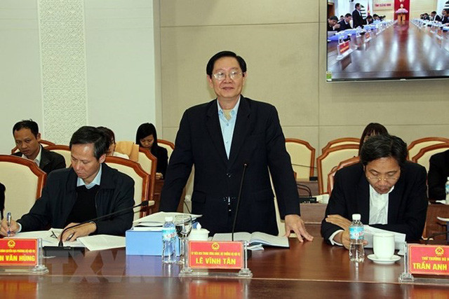 Bộ trưởng Nội vụ Lê Vĩnh Tân là Tổ trưởng Tổ công tác về kiểm tra công vụ của Thủ tướng