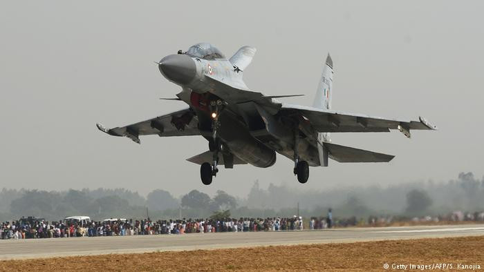 Chiến đấu cơ Sukhoi Su-30MKI của không quân Nga. Ảnh: Getty/AFP