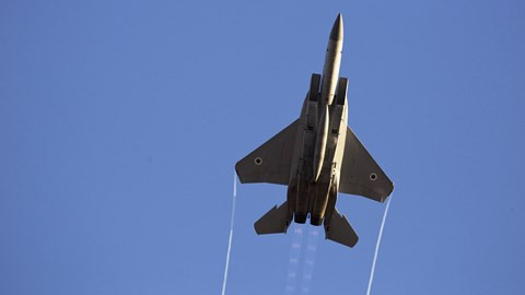 Chiến đấu cơ F-15 của không quân Israel.