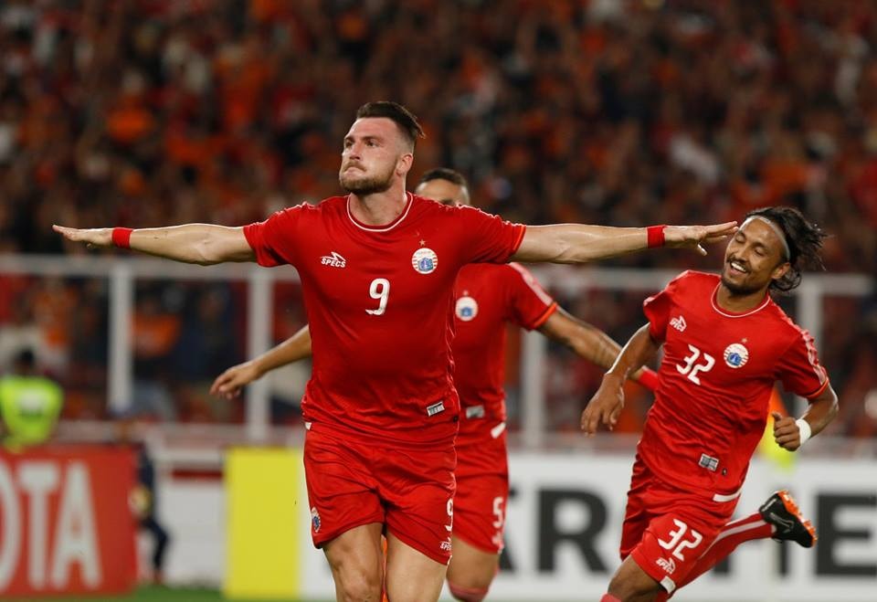 Marko Simic chơi như lên đồng, Perjija đánh bại Johor DT 4-0. Ảnh: AFC