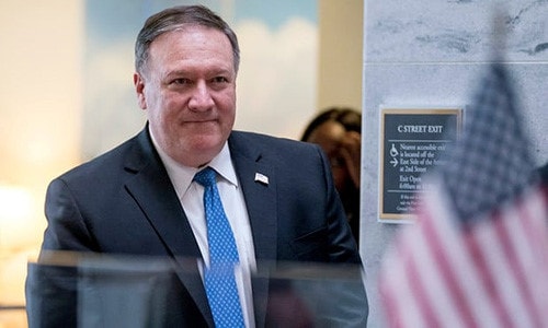  Mike Pompeo, Giám đốc Cơ quan Tình báo Trung ương Mỹ, người được chọn để trở thành Ngoại trưởng Mỹ tiếp theo.