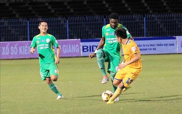 Patiyo đã có 3 pha lập công cho XSKT Cần Thơ ở V.League 2018. Ảnh: Internet