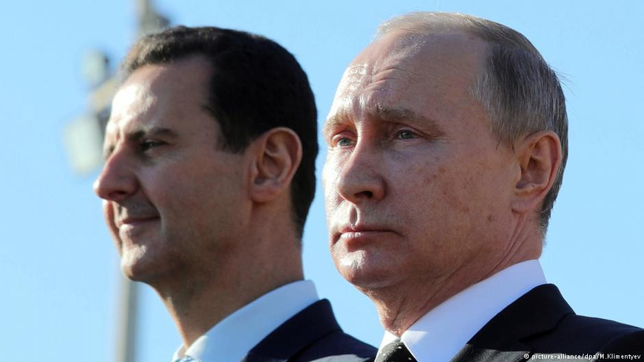 Putin mới có ảnh hưởng nhất đến việc Syria sử dụng vũ khí hóa học, chứ không phải các cuộc tấn công của Mỹ. Ảnh: dpa