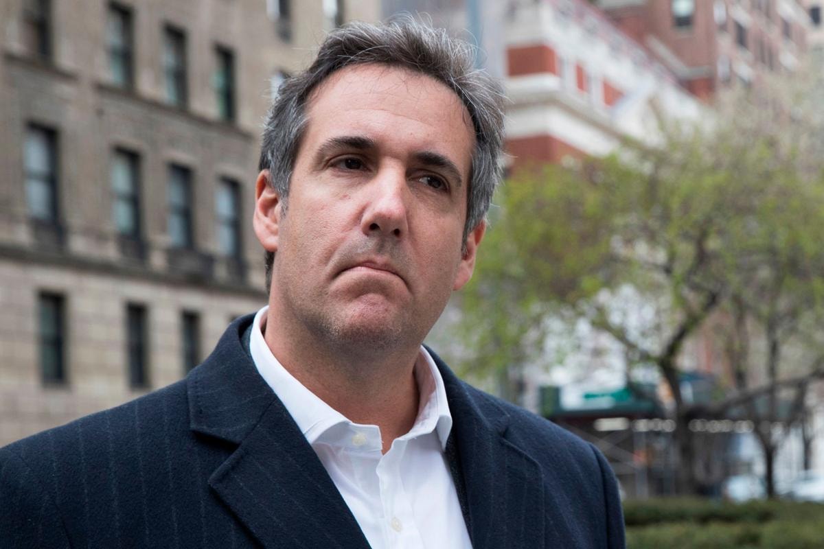 Michael Cohen - luật sư riêng của ông Trump vừa bị FBI khám xét nhà riêng và văn phòng làm việc. Ảnh AP