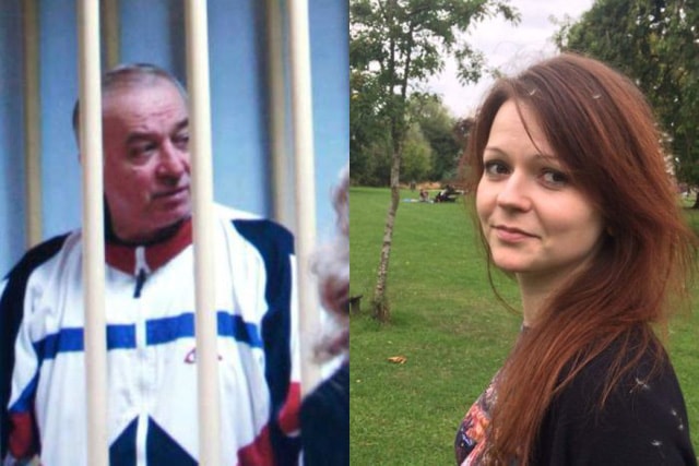 Sergei Skripal và con gái Yulia. Ảnh: ABC