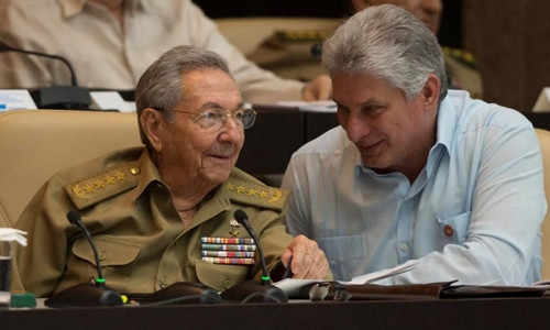 Miguel Diaz-Canel Bermudez trở thành tân chủ tịch mới của Cuba. Ảnh: AP.