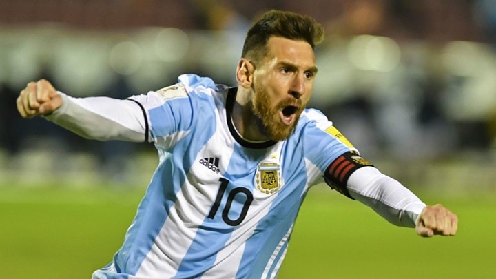 7) Messi (Argentina).