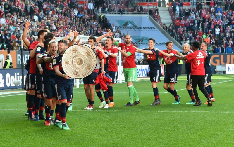 Bayern Munich đã có lần thứ 6 liên tiếp vô địch Bundesliga. Ảnh: Internet