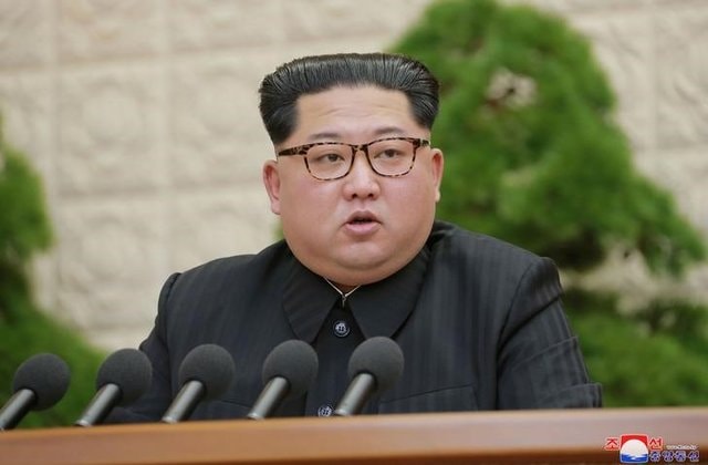 Nhà lãnh đạo Triều Tiên Kim Jong-un. Ảnh: AP