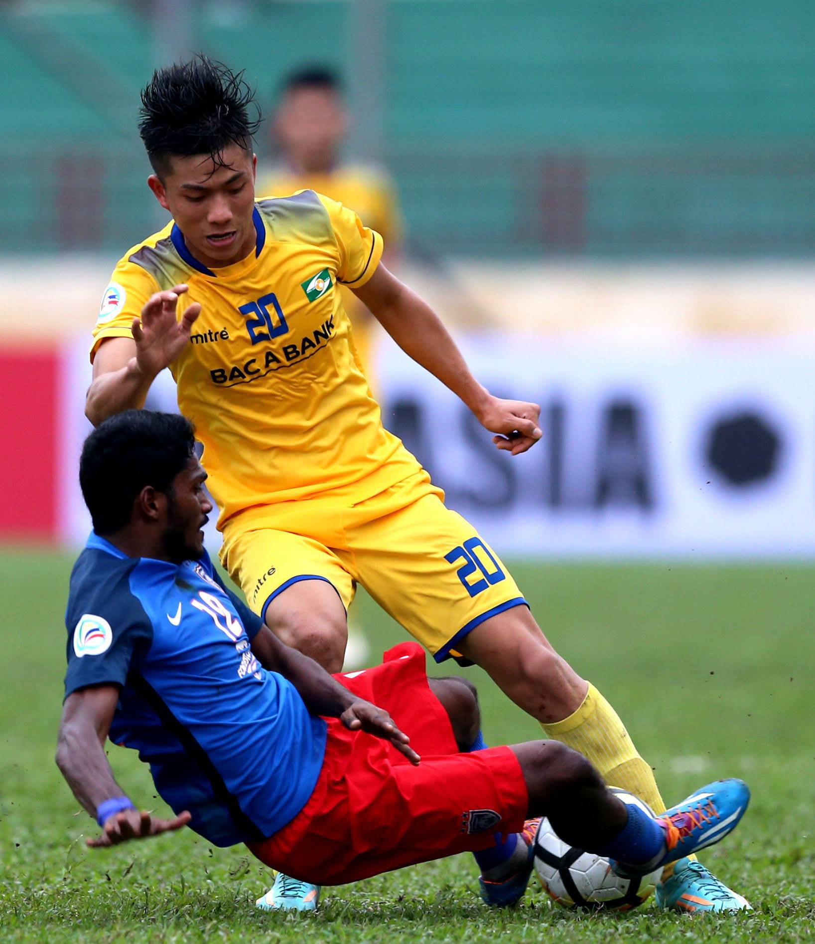 SLNA đã có màn trình diễn rất ấn tượng tại vòng loại AFC Cup 2018 nhưng cơ hội đi tiếp là không nhiều. Ảnh: Đức Anh