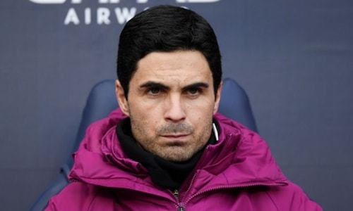 Arteta được Giám đốc điều hành Gazidis đánh giá cao. Ảnh: PA.