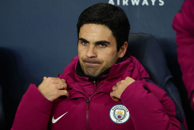 Hiện giờ Mikel Arteta đang làm trợ lý cho HLV Pep Guardiola ở Man City. Ảnh: Internet