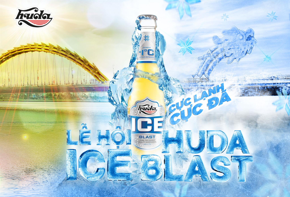 Huda Ice Blast - Sản phẩm được ra mắt nhân dip Festival Huế lần thứ 10. Ảnh PV