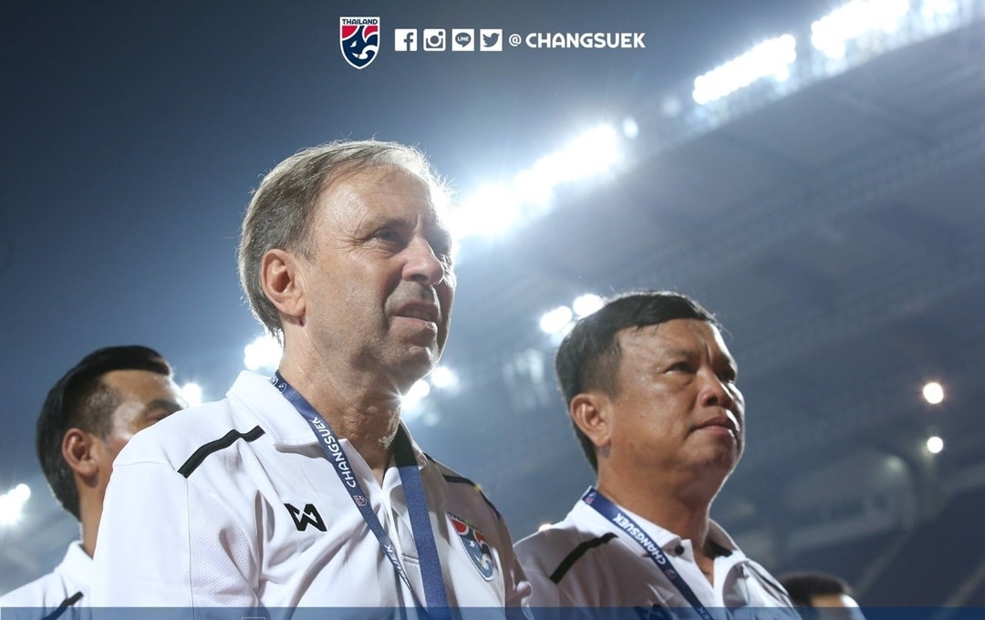 HLV Milo Ranieres của ĐT Thái Lan tự tin vô địch AFF Cup 2018. Ảnh: FA Thailand