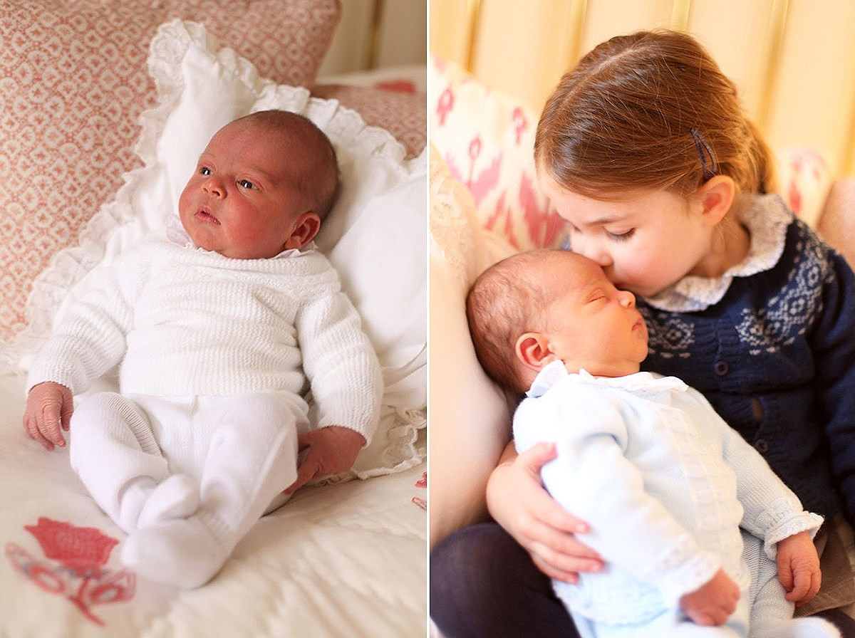 Hoàng gia Anh đăng tải những bức hình mới nhất của của hoàng tử mới sinh Louis do chính tay Công nương Kate Middleton chụp tại Cung điện Kensington. Nguồn: People