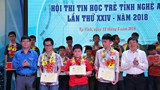 Nghệ An chọn 4 học sinh dự Hội thi tin học trẻ toàn quốc 
