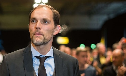 Tuchel ký hợp đồng hai năm với PSG, sẽ làm việc từ mùa 2018-2019. Ảnh: PSG.