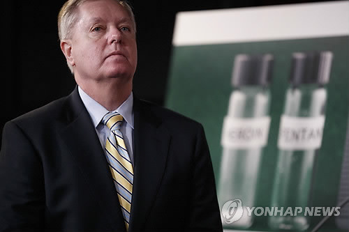 Thượng nghị sỹ Mỹ Lindsey Graham. Ảnh: EPA