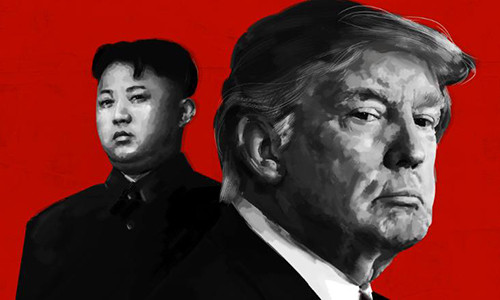 Lãnh đạo Triều Tiên Kim Jong-un (trái) và Tổng thống Mỹ Donald Trump. Ảnh: CNN.