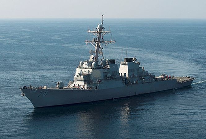 Tàu khu trục USS Higgins. Ảnh: Hải quân Mỹ