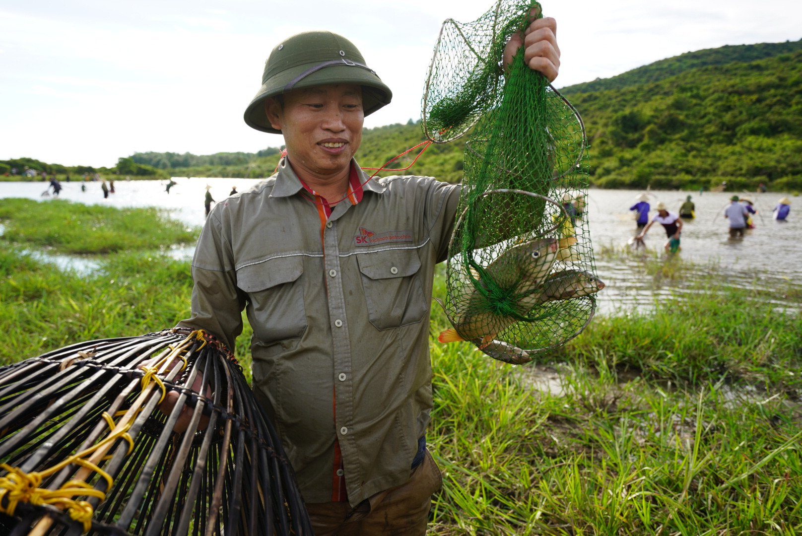 Và đây là thành quả. Ảnh: Hồ Chiến