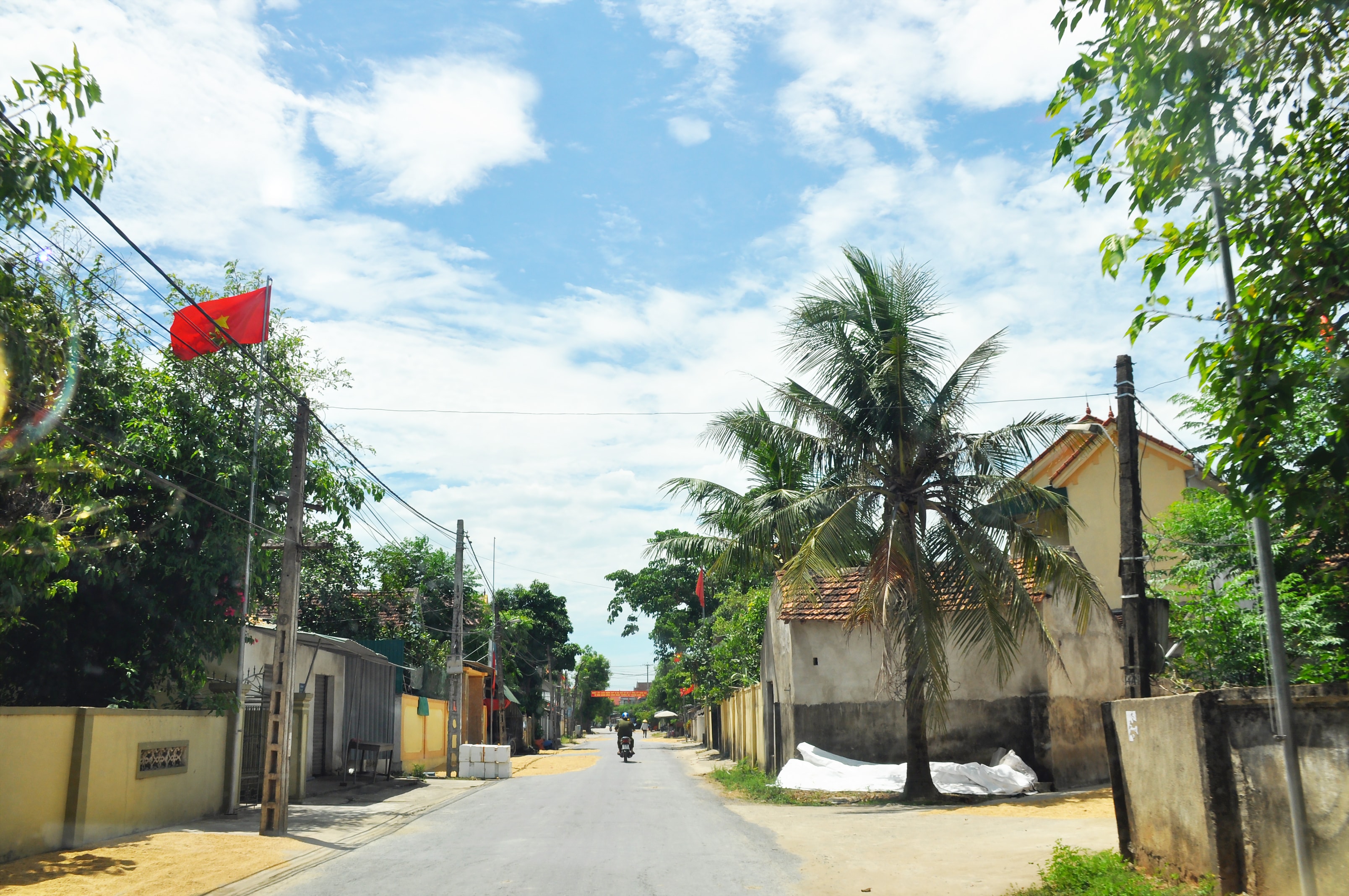 Xã Nam Cát, Nam Đàn. Ảnh: Thu Huyền