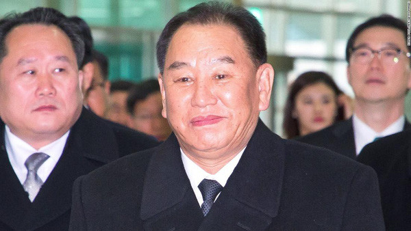 Ông Kim Yong-choi được cho là đến Mỹ để bàn bạc về hội nghị thượng đỉnh sắp tới. Ảnh CNN