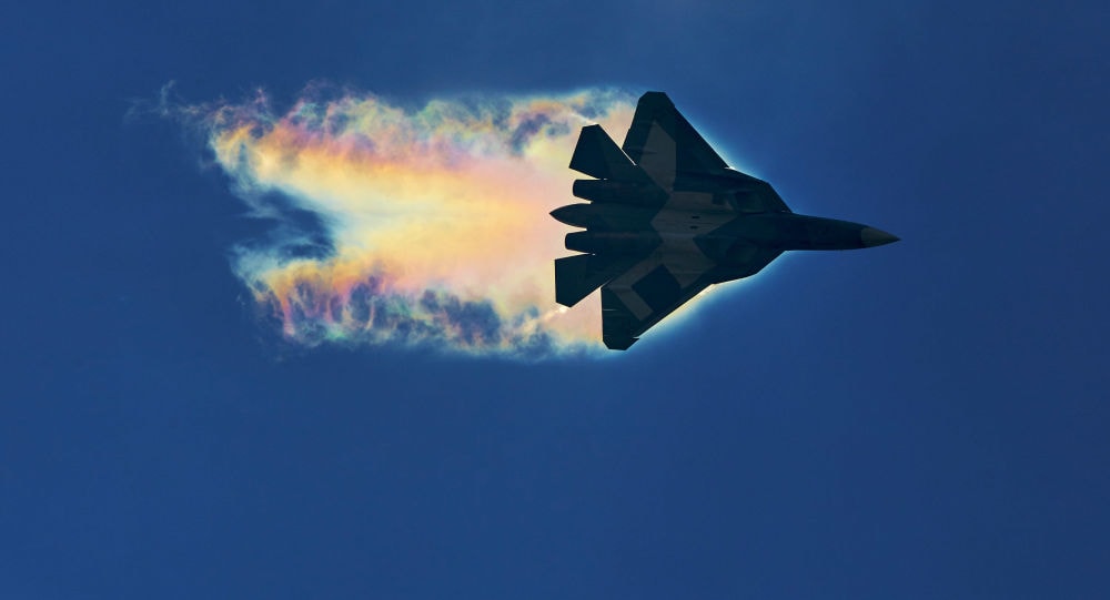 Máy bay chiến đấu thế hệ thứ 5, Su -57 của Nga. Ảnh: Sputnik