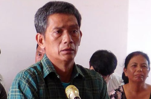 Phạm Quang Đạo tại tòa. Ảnh: Văn Trăm.