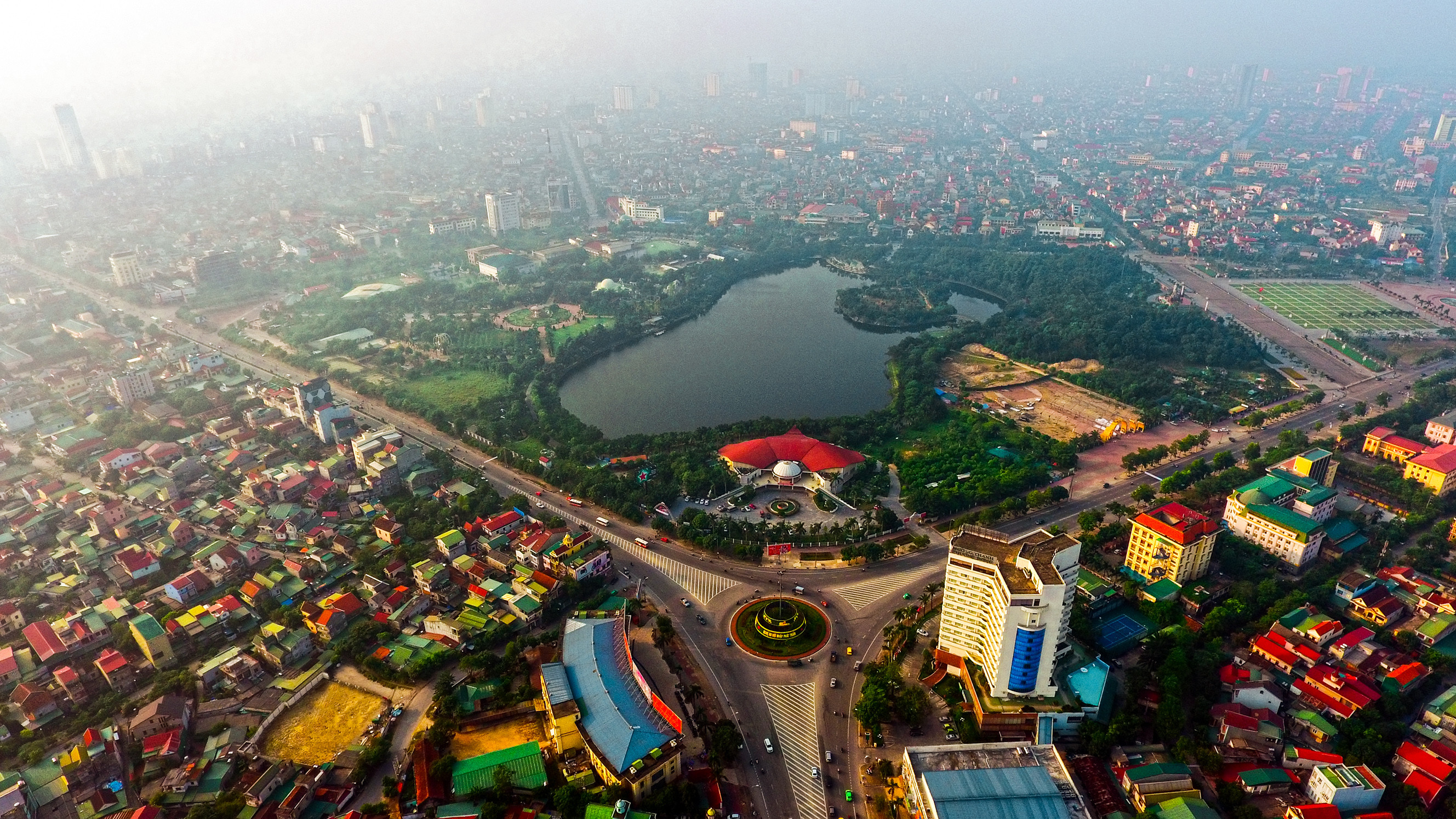 Một góc thành phố Vinh. Ảnh: Sách Nguyễn