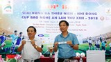 Bốc thăm chia bảng Giải Bóng đá TN-NĐ Cúp Báo Nghệ An năm 2018