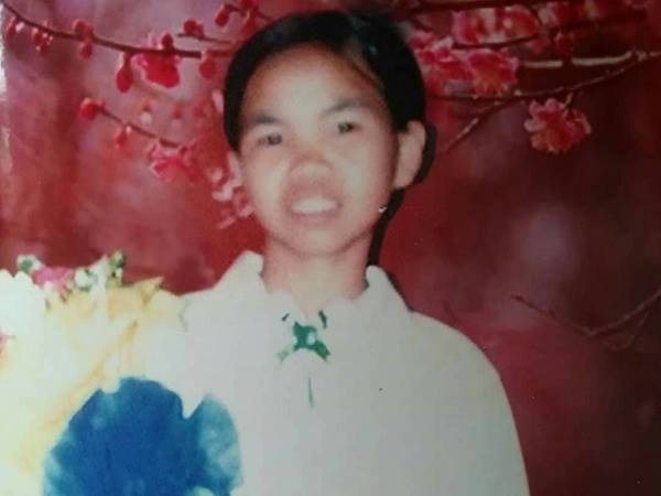 Ảnh chị Phương trước lúc mất tích ( do gia đình cung cấp).