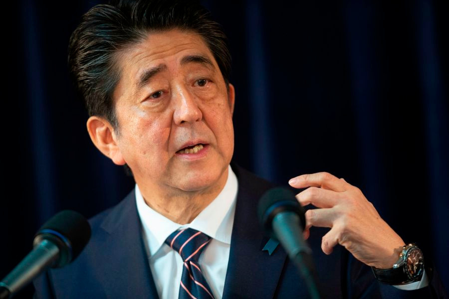 Thủ tướng Nhật Bản Shinzo Abe. Ảnh: AFP