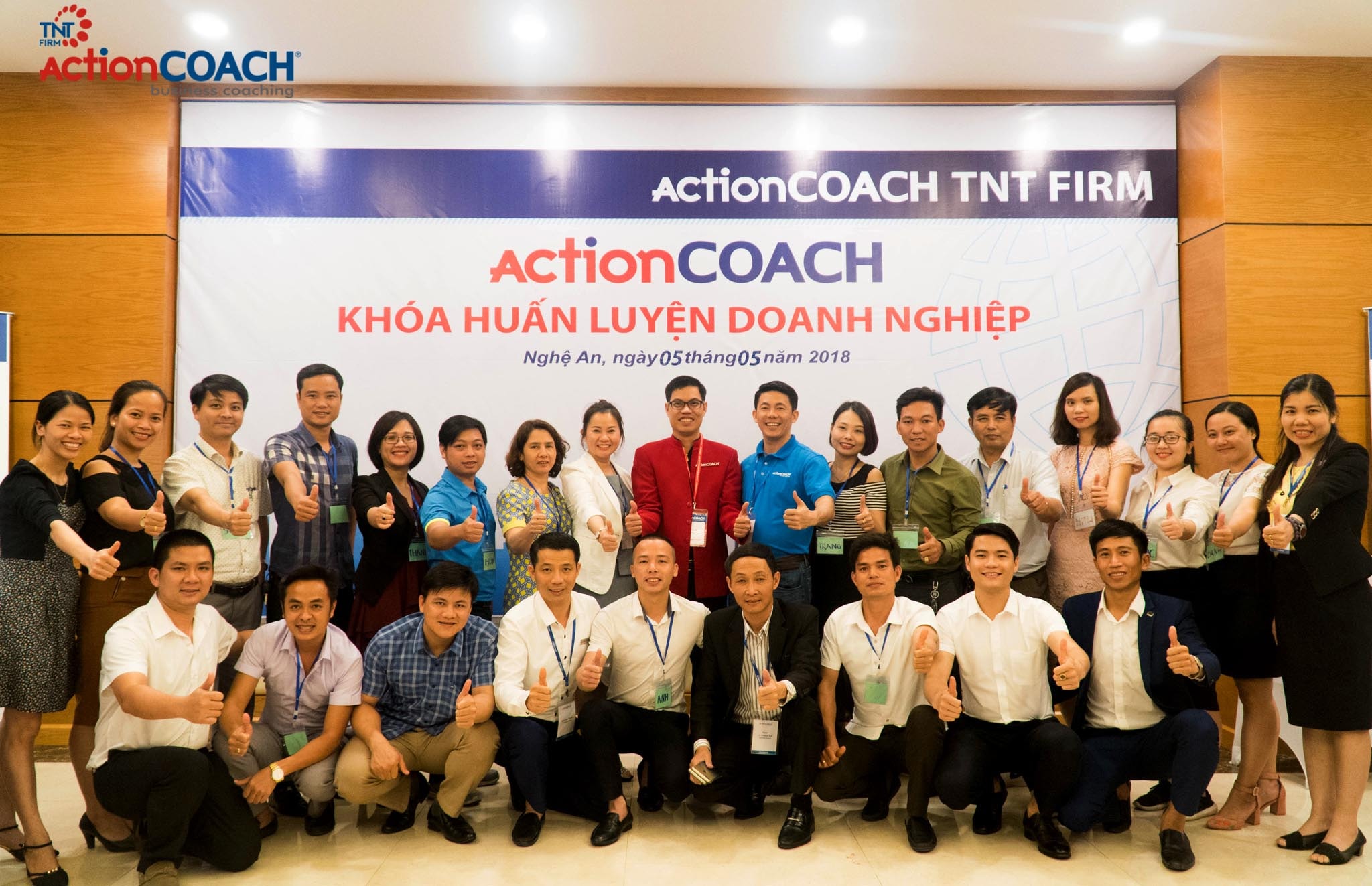 Những học viên đầu tiên của actionCOACH TNT tại Nghệ An