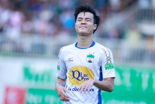 HAGL thua ba, hòa một ở bốn vòng gần nhất tại V-League. Ảnh:Hùng Linh.