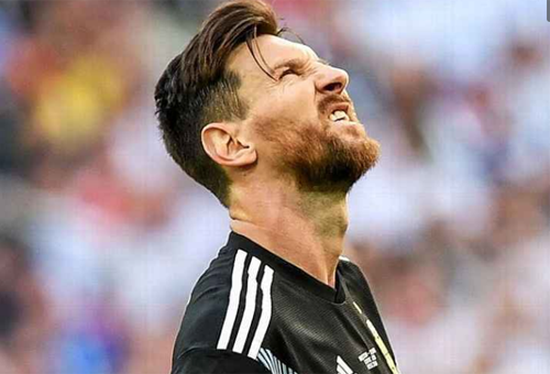 Messi thực hiện 11 cú sút nhưng không ghi được bàn vào lưới Iceland.