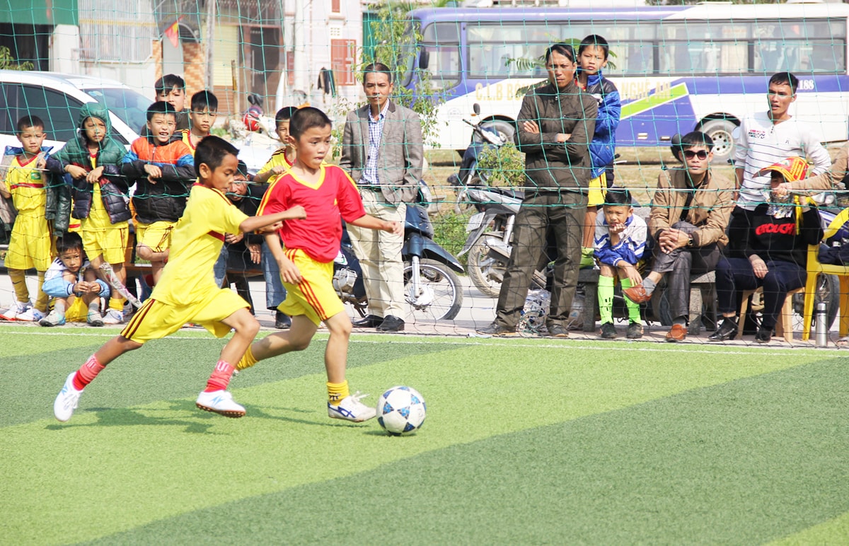 Năm nay, SLNA sẽ không giới hạn khu vực tuyển sinh thay vì Nghệ An như trước. Ảnh: SLNA FC