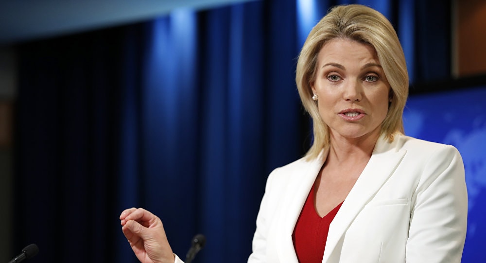 Bà Heather Nauert - Phát ngôn viên của Bộ Ngoại giao Hoa Kỳ