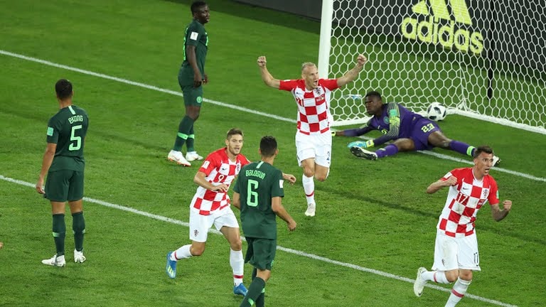 Croatia đã có 3 điểm sau chiến thắng 2 - 0 trước Nigeria. Ảnh: Internet