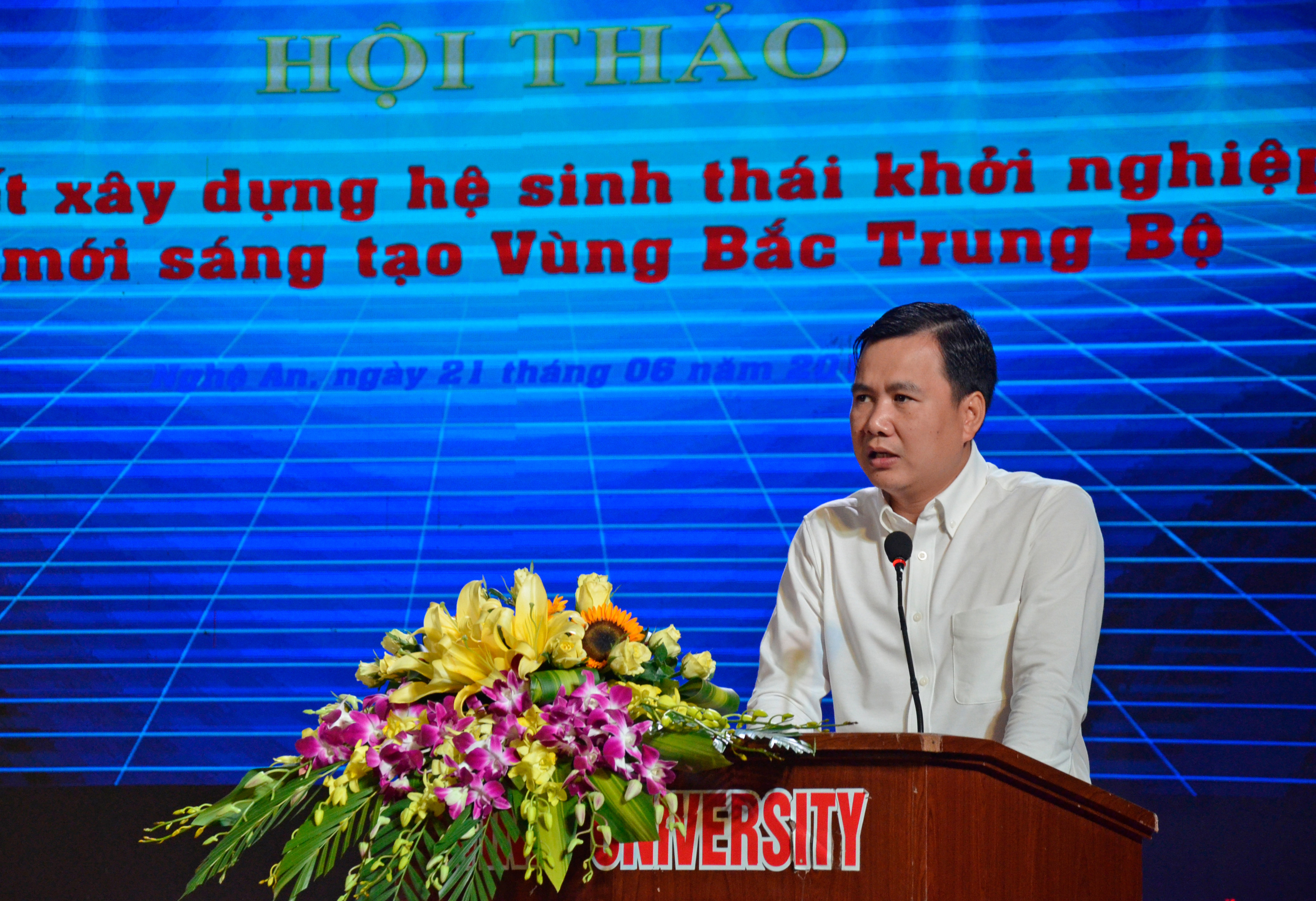 Thứ trưởng Bộ KH&CN phát biểu khai mạc Hội thảo. Ảnh Thanh Lê